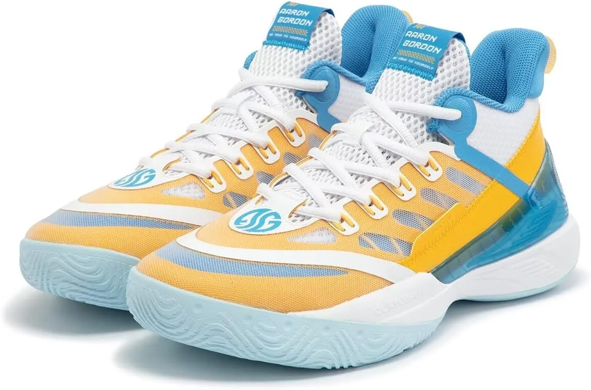 361° Aaron Gordon AG Shine Basketball Shoes for Men Breathable Outdoor Sneakers Cushion,AG Shine 2.0 Anti Slip Practice Student Sports Shoes for Teens and Adults,Zapatillas de baloncesto Hombre