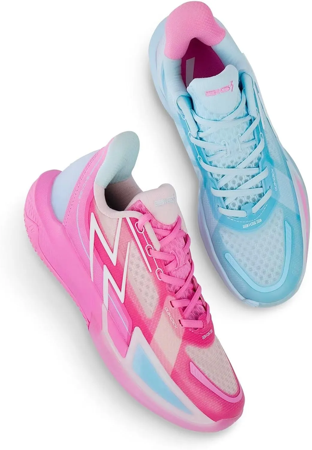 361° Big3 4.0 Quick Basketball Shoes for Men Breathable Outdoor Sneakers Cushioning,Lightweight Fashion Anti Slip Shoe for Court Street,Zapatillas de baloncesto Hombre