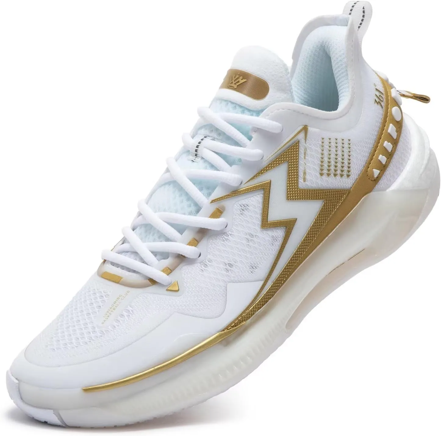 361° BIG3 5.0 Quick PRO Basketball Shoes for Men Breathable Outdoor Sneakers Cushioning,Lightweight Fashion Anti Slip Shoe for Court Street,Zapatillas de baloncesto Hombre
