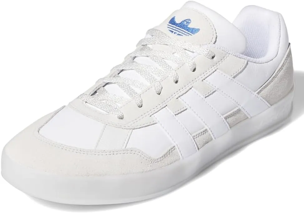 adidas Mens Aloha Super Skate Skate Sneakers Shoes - White