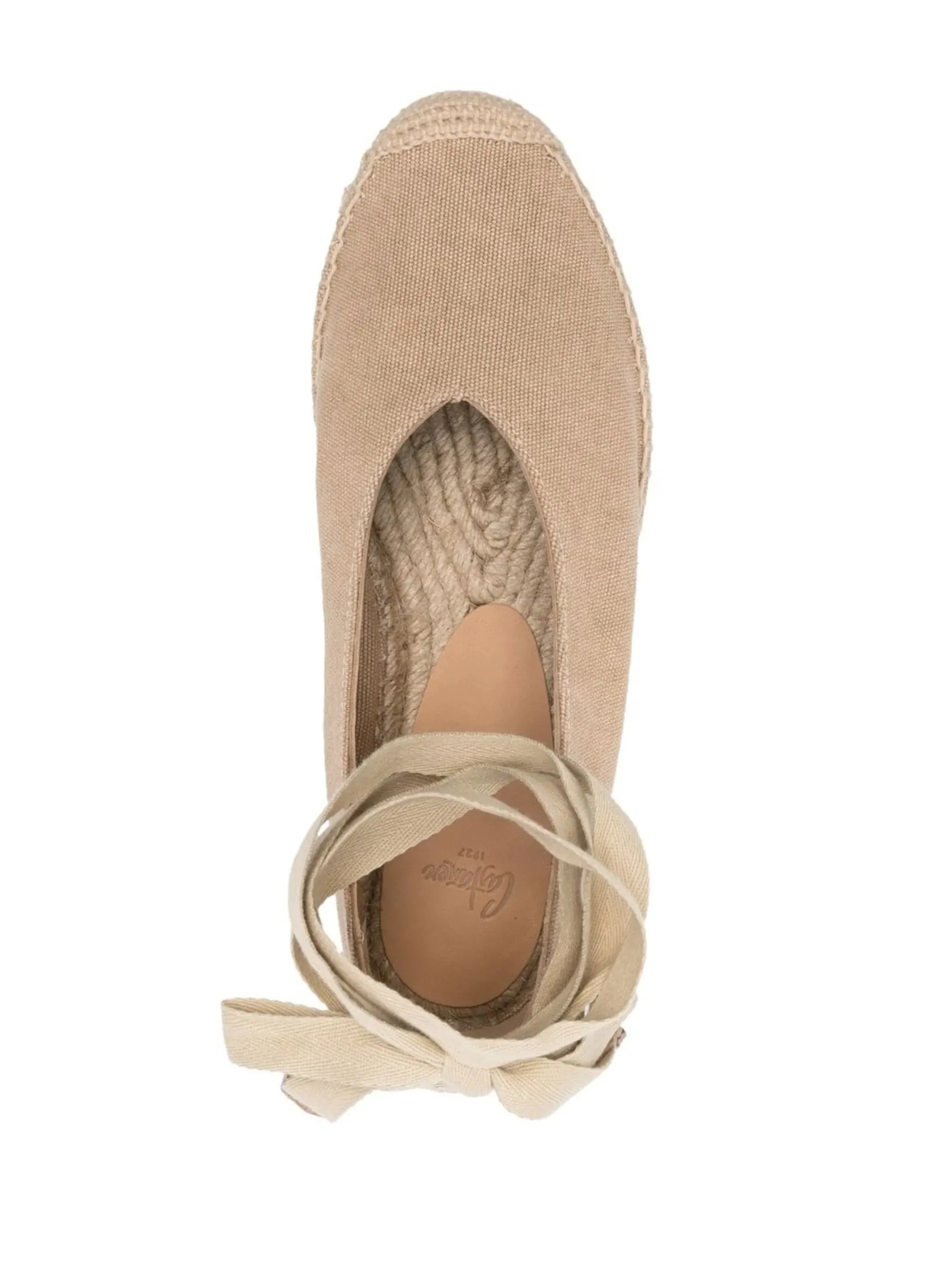 Ankle-strap Almond-toe Espadrilles
