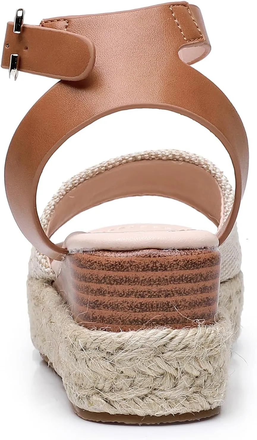 Apakowa Girls Sandals Flatform Wedge Open Toe Summer Sandals Shoes Little Big Kid Flower Girl Heels Dress Shoes (Little Kid/Big Kid)