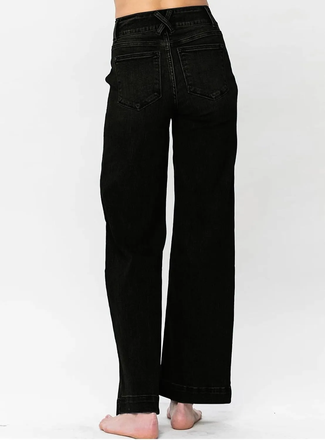 Astylish Jeans for Women Wide Leg High Waisted Stretchy Straight Leg Jean Baggy Trendy 2025 Denim Pants with Slanted Pockets