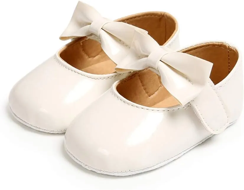 Baby Girl Moccasins Princess Sparkly Mary Jane Dresses Shoes Premium Lightweight Soft Sole Crib Shoes Toddler Shoes