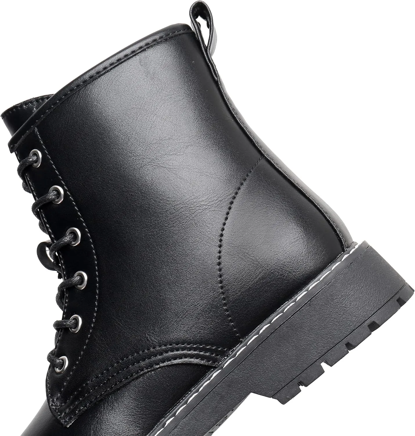 Blikcon Kids Girls Combat Ankle Boots Lace up Inner Zipper Fashion Booties (Little Kid/Big Kid)…