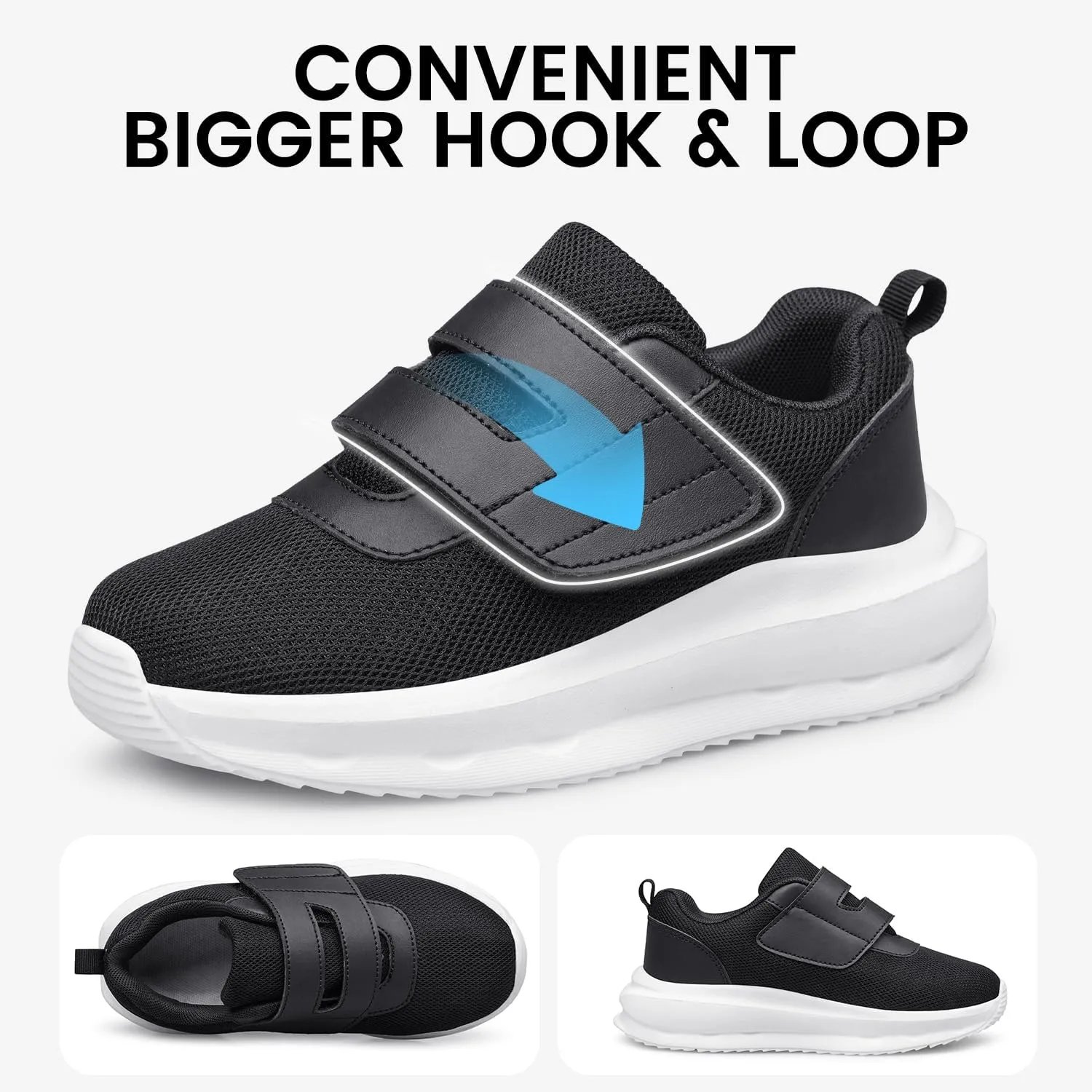 Boys Girls Shoes Kids Tennis Running Walking Shoes Lightweight Breathable Athletic Sneakers for Toddler/Little Kid/Big Kid