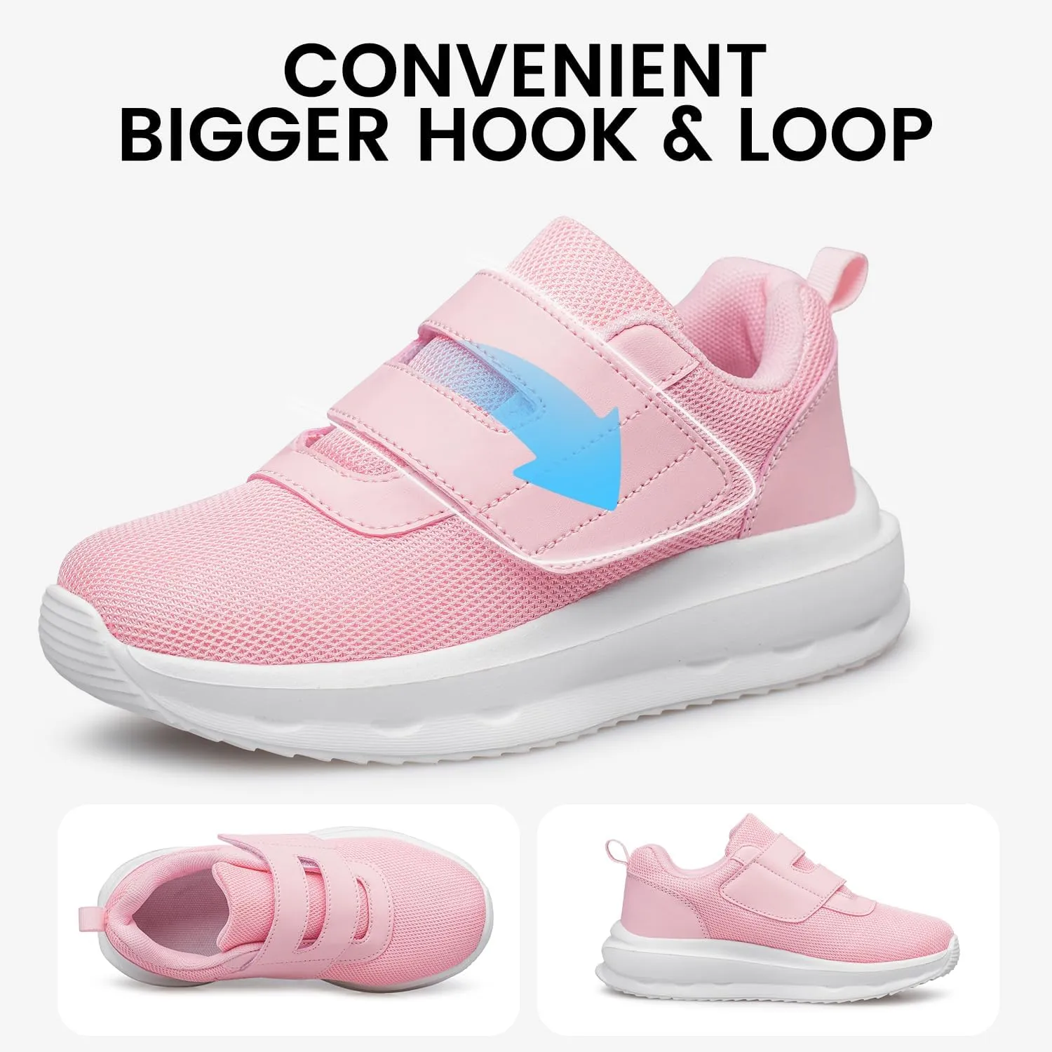 Boys Girls Shoes Kids Tennis Running Walking Shoes Lightweight Breathable Athletic Sneakers for Toddler/Little Kid/Big Kid