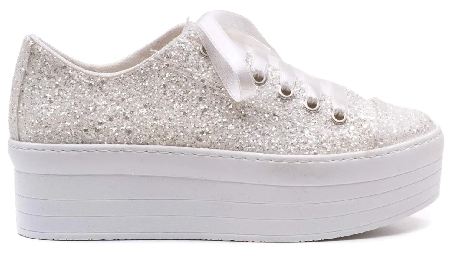 Bridal Shoes Wedding Sneakers, Personalized Shoes for Bride, Lace Bridal Tennis Shoes, bride platform shoes flat sole (38,5 EUR / 8 US)