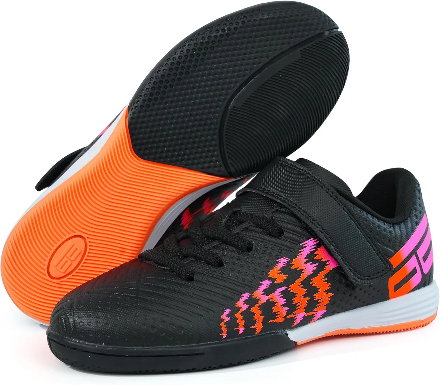 brooman Kids Futsal Indoor Soccer Shoes Boys Girls Soccer Sneakers
