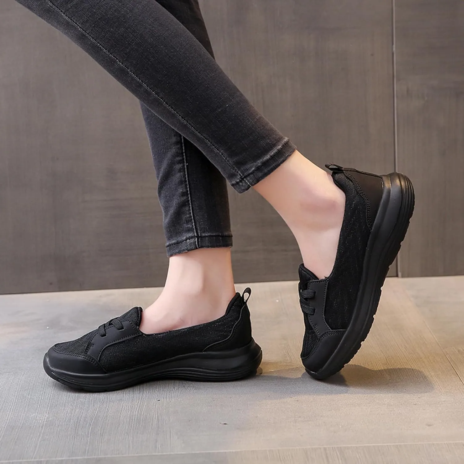 Cathalem Loafers for Women 2024 on The Go 2024 Comfort Loafers Flats Wide Width Fit Walking Slip-Ins Sneakers Boat Shoes