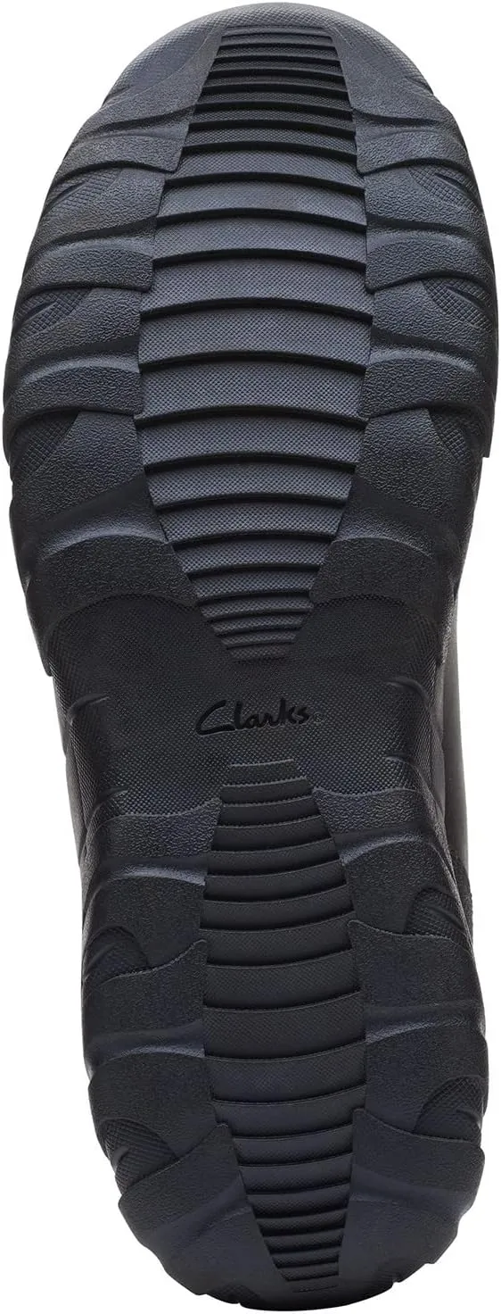 Clarks Mens Grove Zip Leather Front Zipper Casual and Fashion Sneakers