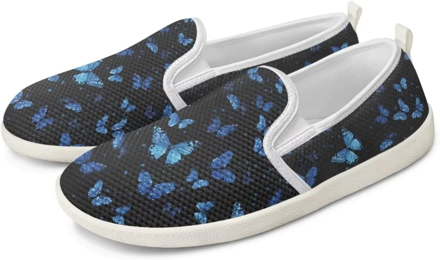 Comfort Casual Shoes for Women Slip On Shoes Wide Width Womens Flats Shoes