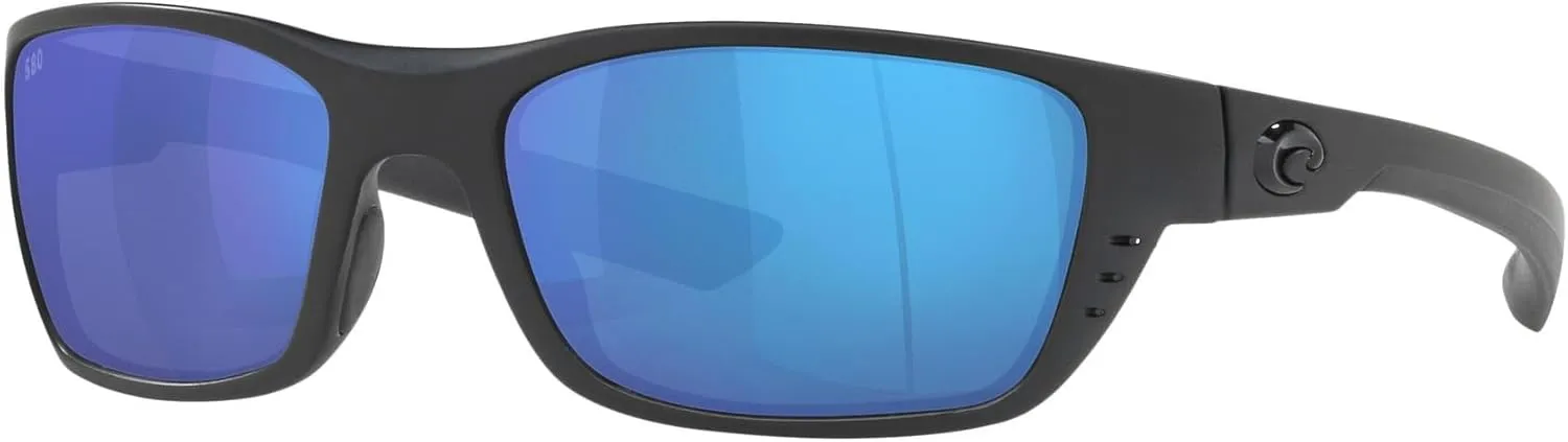 Costa Del Mar Sunglasses for Men -Whitetip Mens Polarized Sunglasses - Fishing, Boating & Beach UV Protection, Size 58, 580G