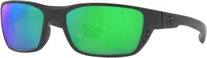 Costa Del Mar Sunglasses for Men -Whitetip Mens Polarized Sunglasses - Fishing, Boating & Beach UV Protection - Size 58, 580P