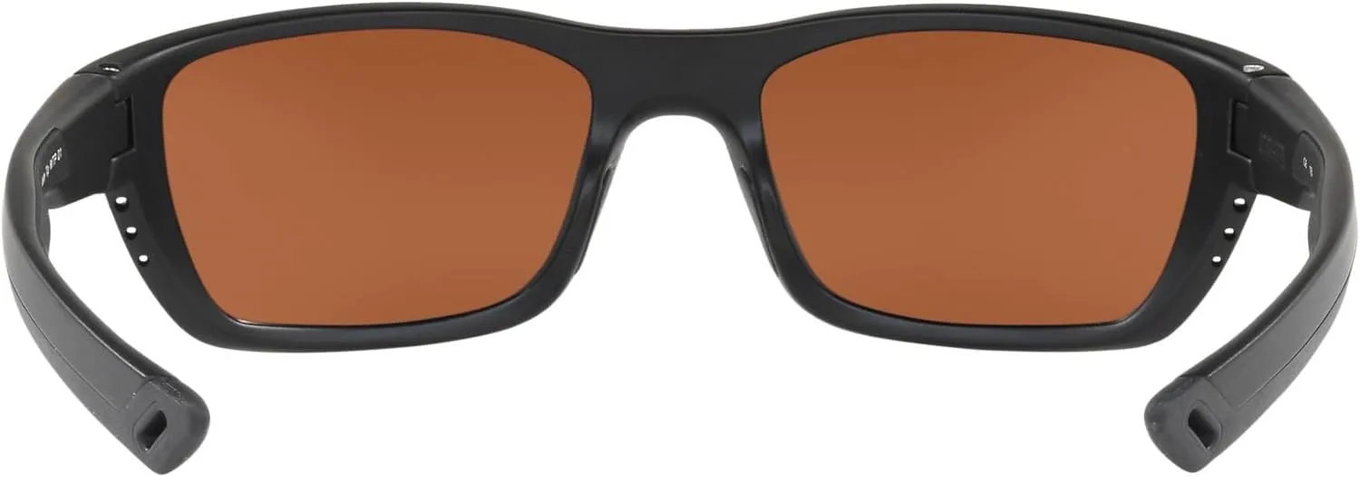 Costa Del Mar Sunglasses for Men -Whitetip Mens Polarized Sunglasses - Fishing, Boating & Beach UV Protection - Size 58, 580P