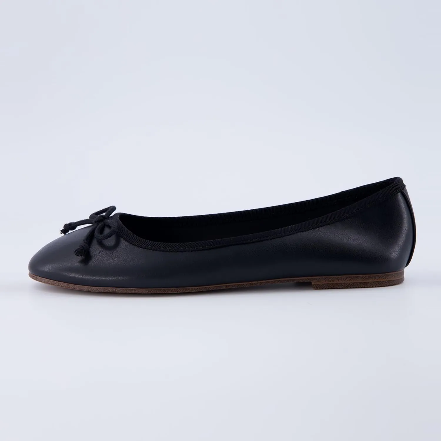 CUSHIONAIRE Women's Como Bow Flat with  Memory Foam and Wide Widths Available