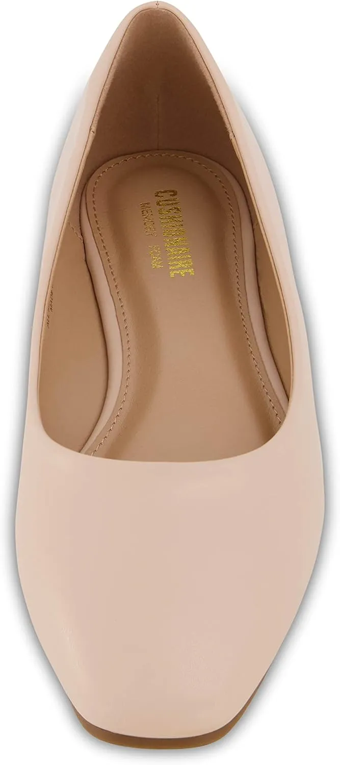 CUSHIONAIRE Women's Skipper Flat with  Memory Foam, Wide Widths Available