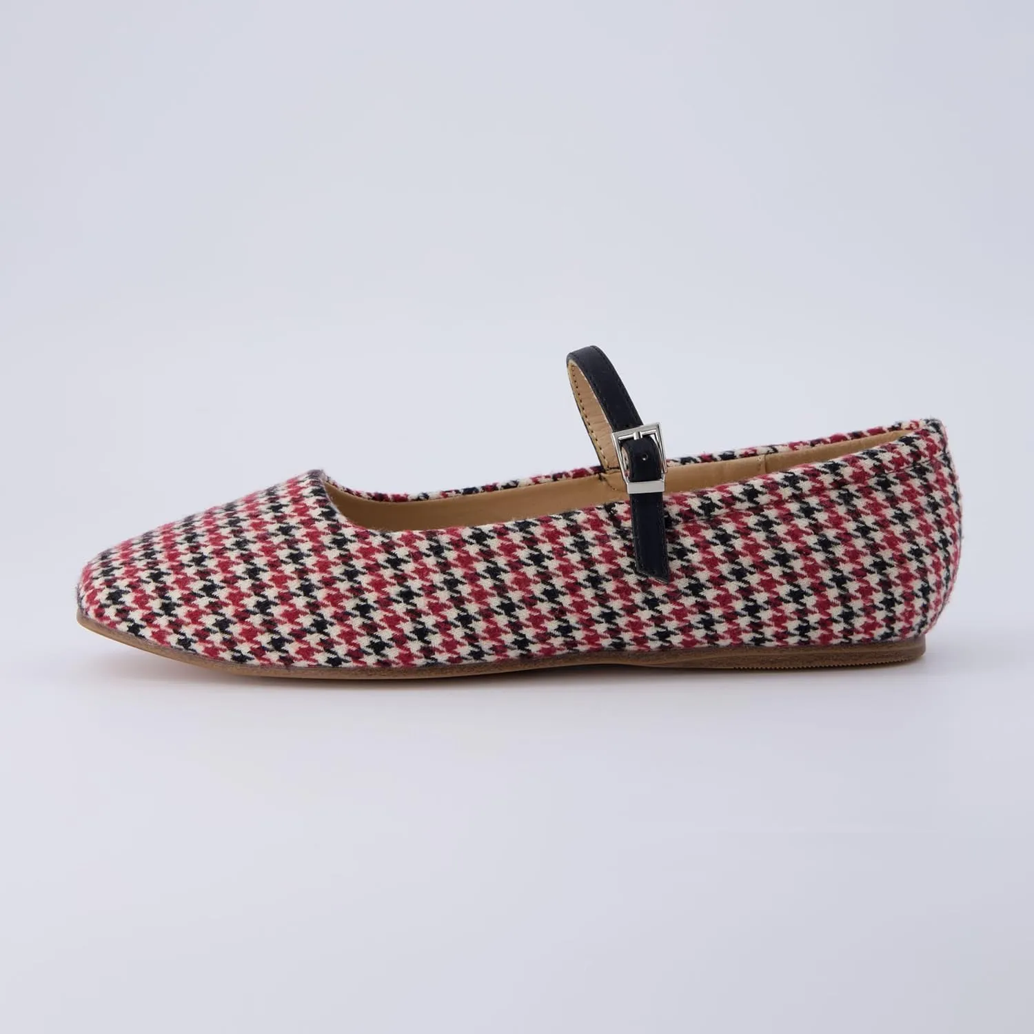 CUSHIONAIRE Women's Sleeper Mary Jane Flat with  Memory Foam and Wide Widths Available