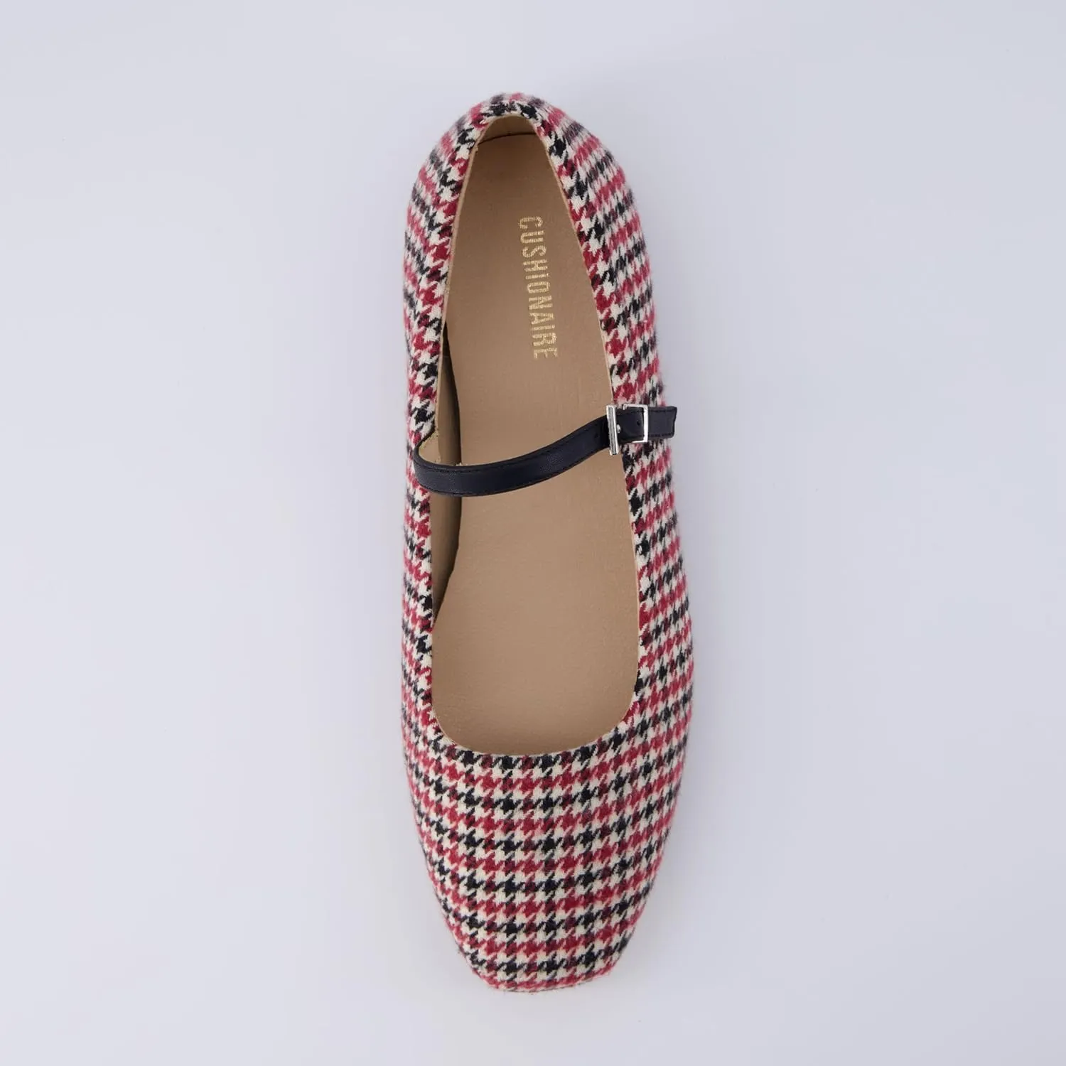 CUSHIONAIRE Women's Sleeper Mary Jane Flat with  Memory Foam and Wide Widths Available