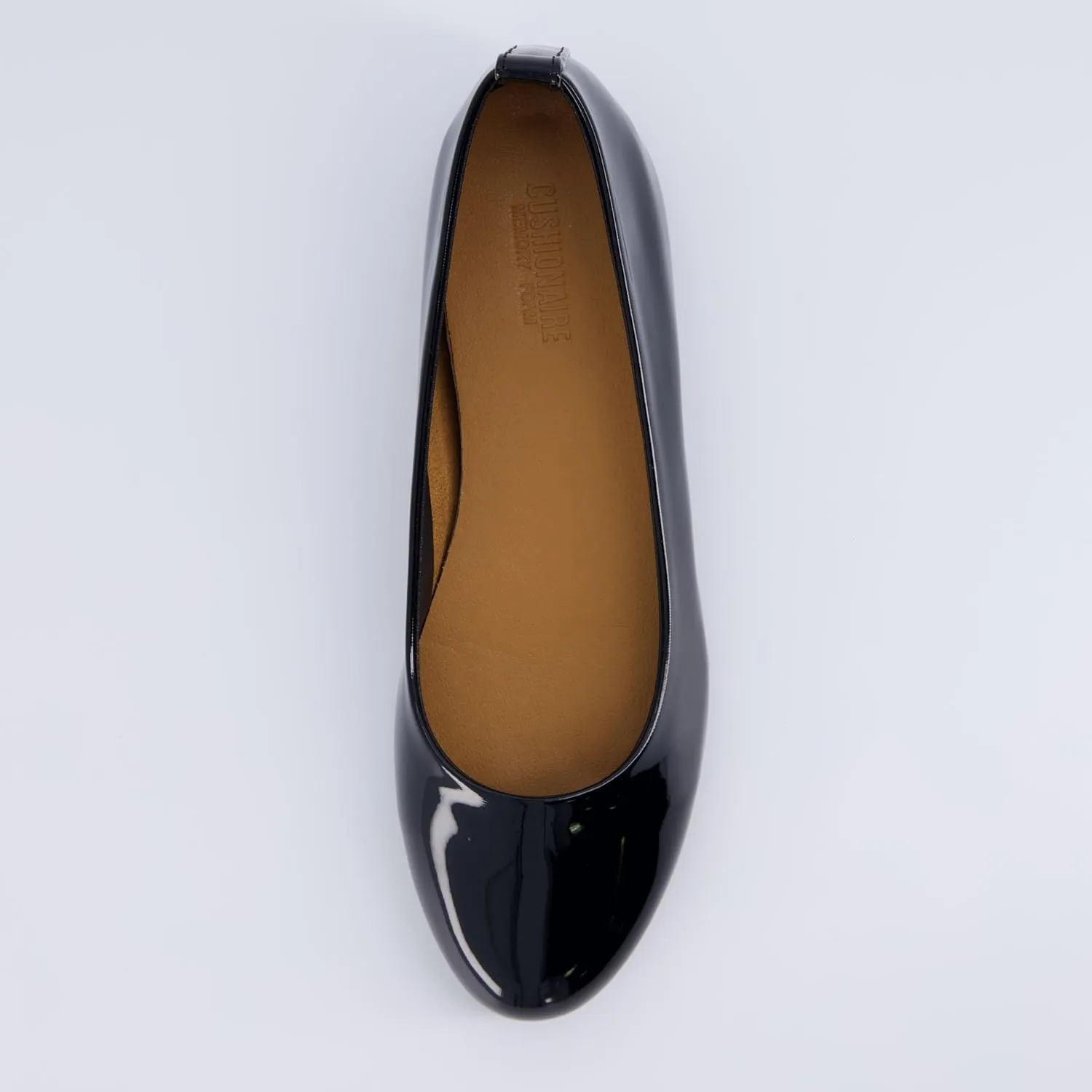 CUSHIONAIRE Women's Wink Hidden Wedge Flat with  Memory Foam and Wide Widths Available