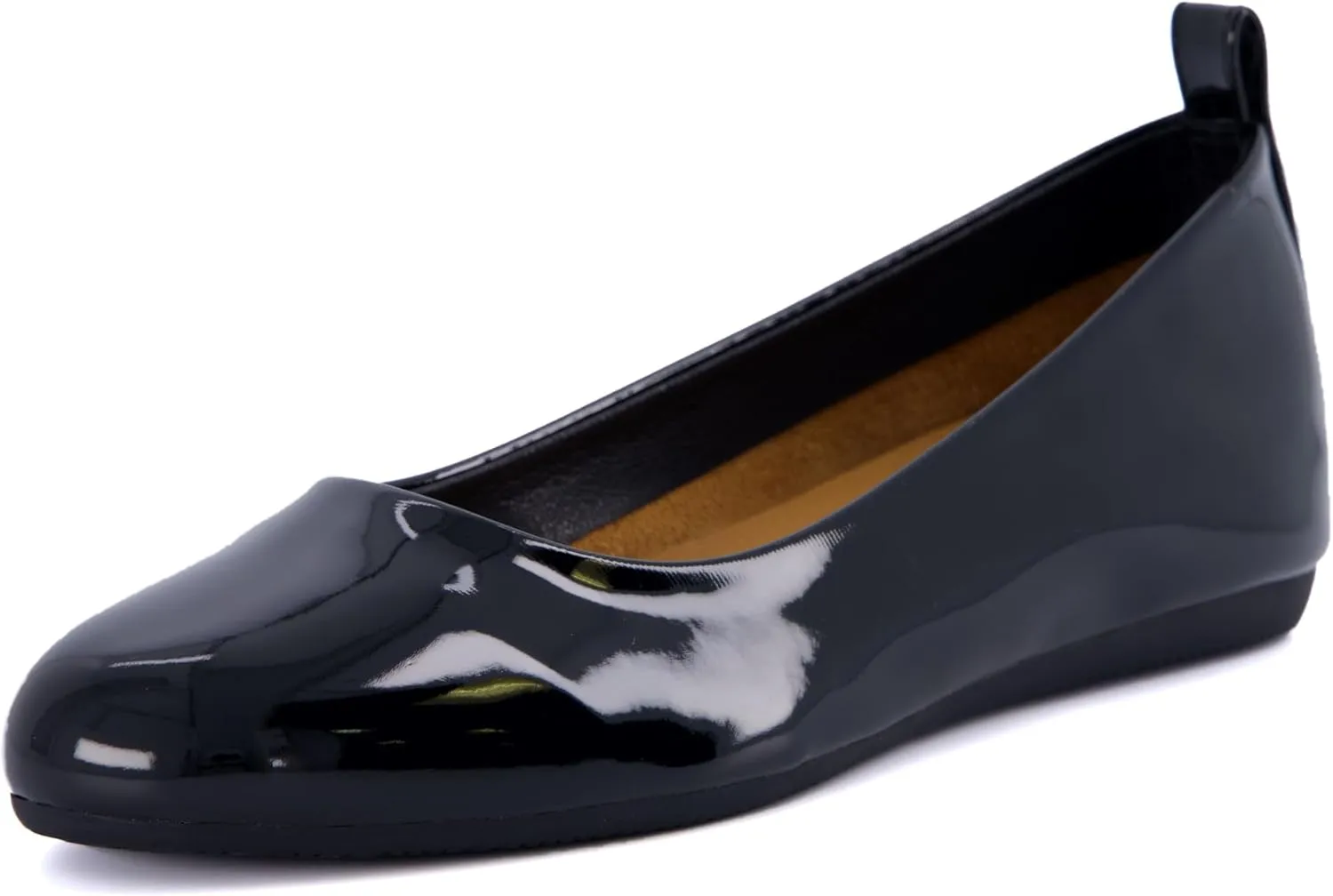 CUSHIONAIRE Women's Wink Hidden Wedge Flat with  Memory Foam and Wide Widths Available