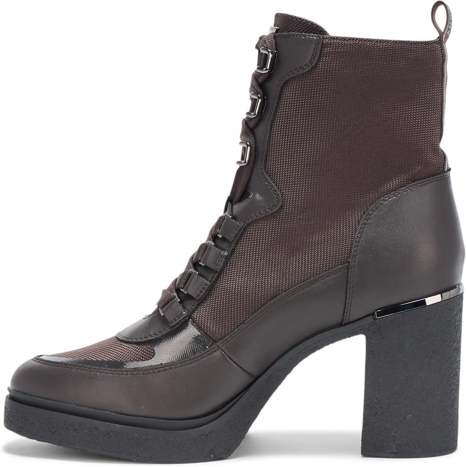 DKNY Women's Toia Platform Combat Boot with Block Heel