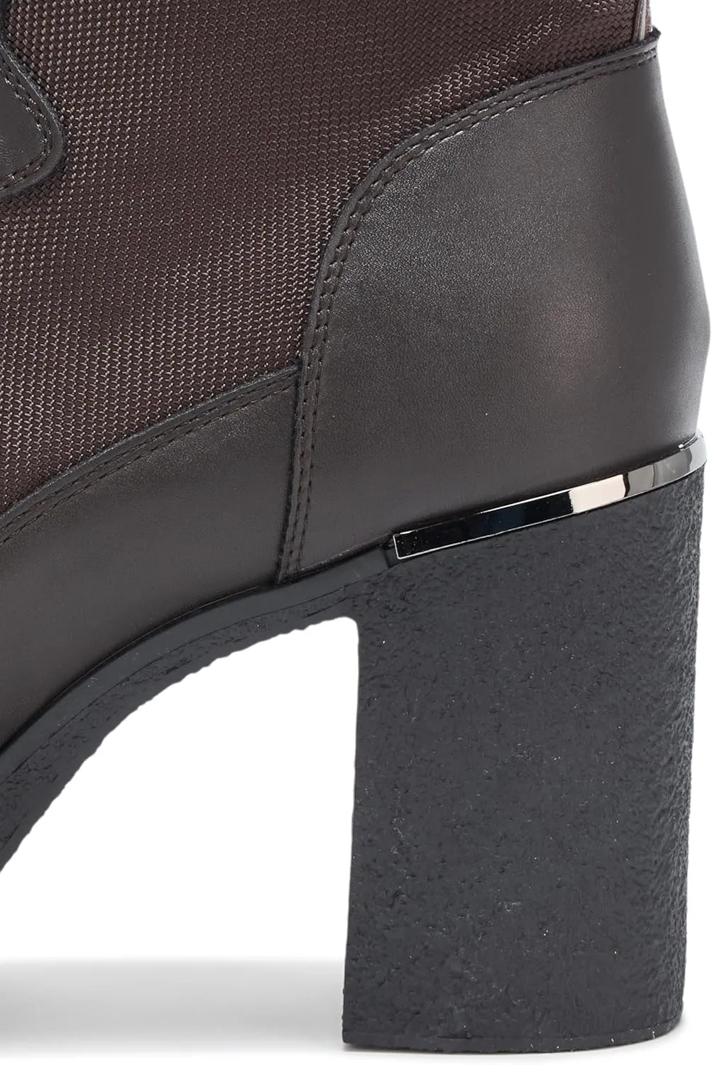 DKNY Women's Toia Platform Combat Boot with Block Heel