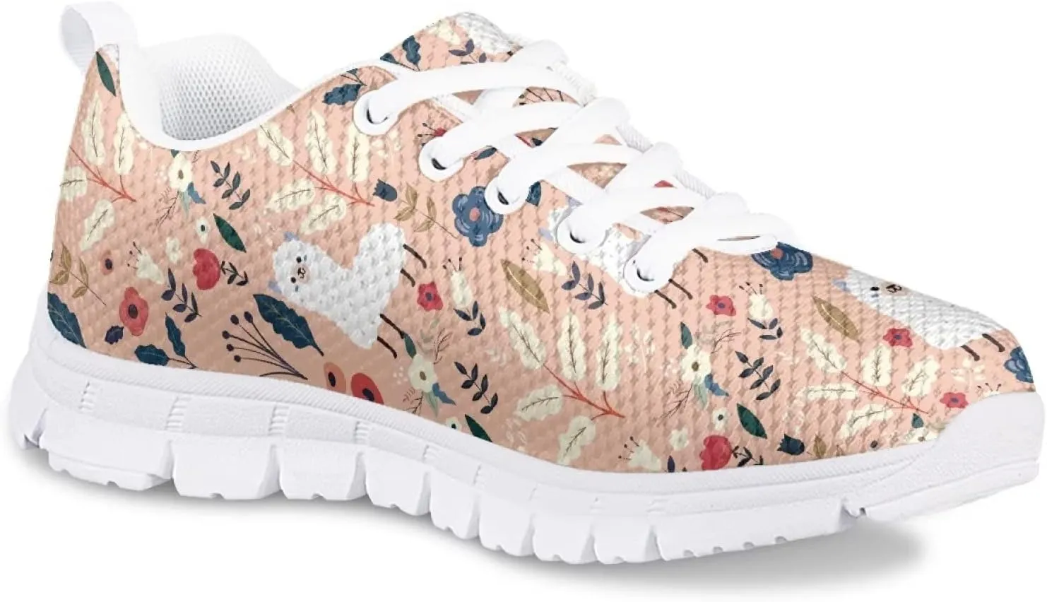 Dolyues Kids Shoes Lightweight Breathable Girls Tennis Sneakers for Running Athletic Walking Gym Sports