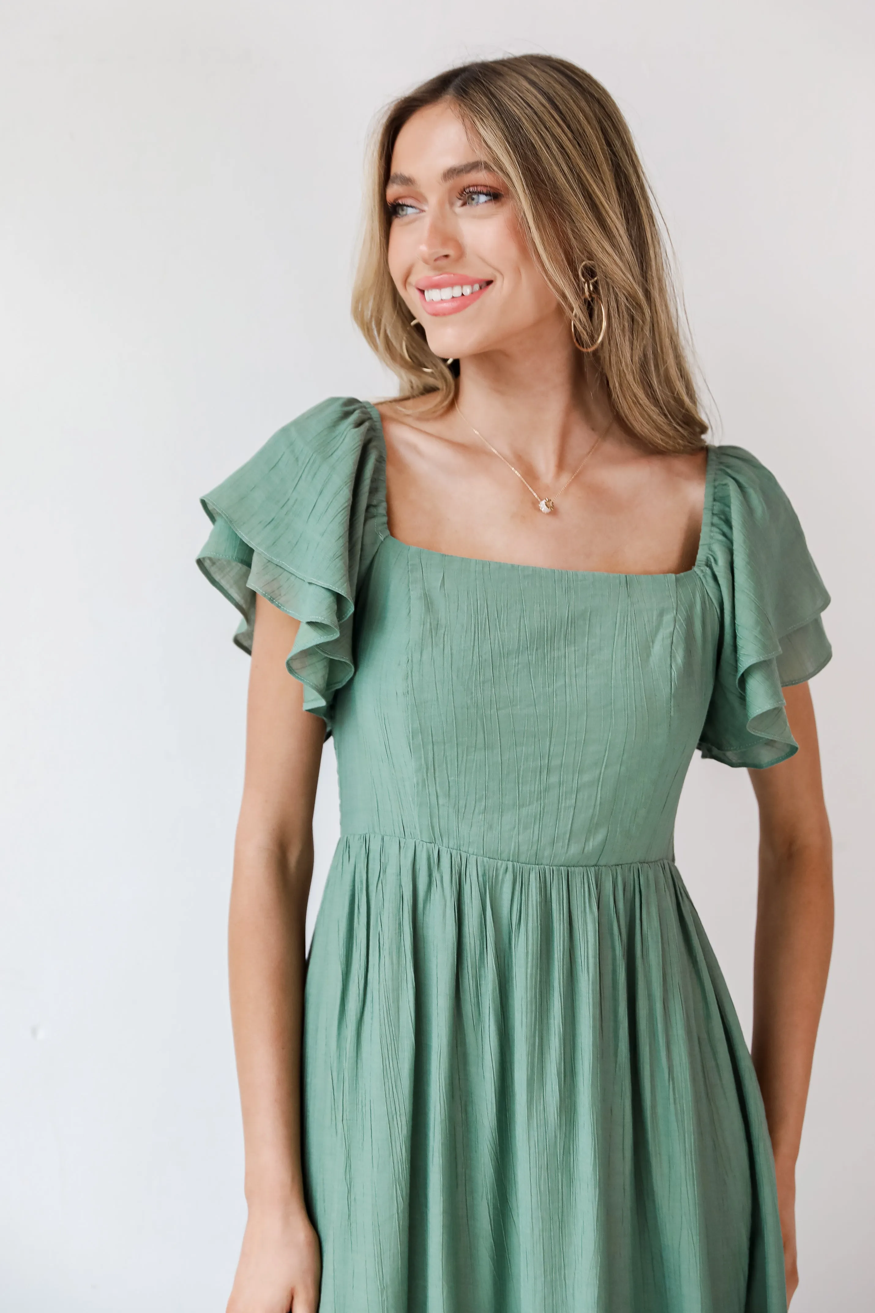 Dramatic Darling Midi Dress