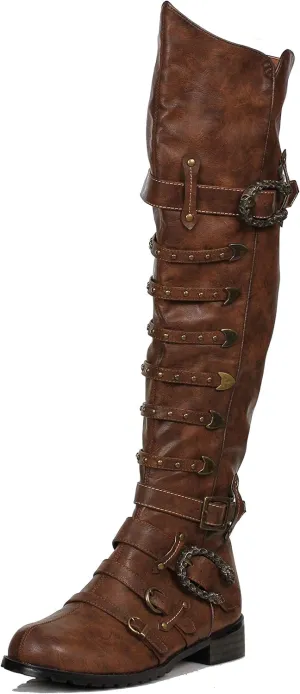 Ellie Shoes Men's 158-punk Combat Boot