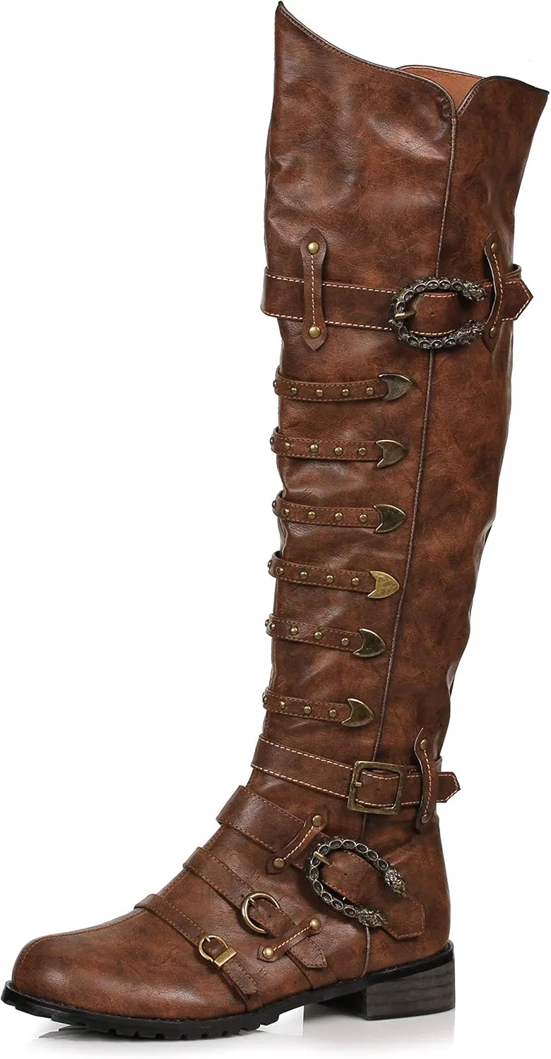 Ellie Shoes Men's 158-punk Combat Boot