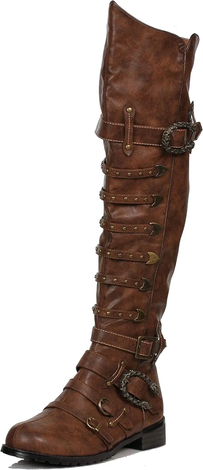 Ellie Shoes Men's 158-punk Combat Boot