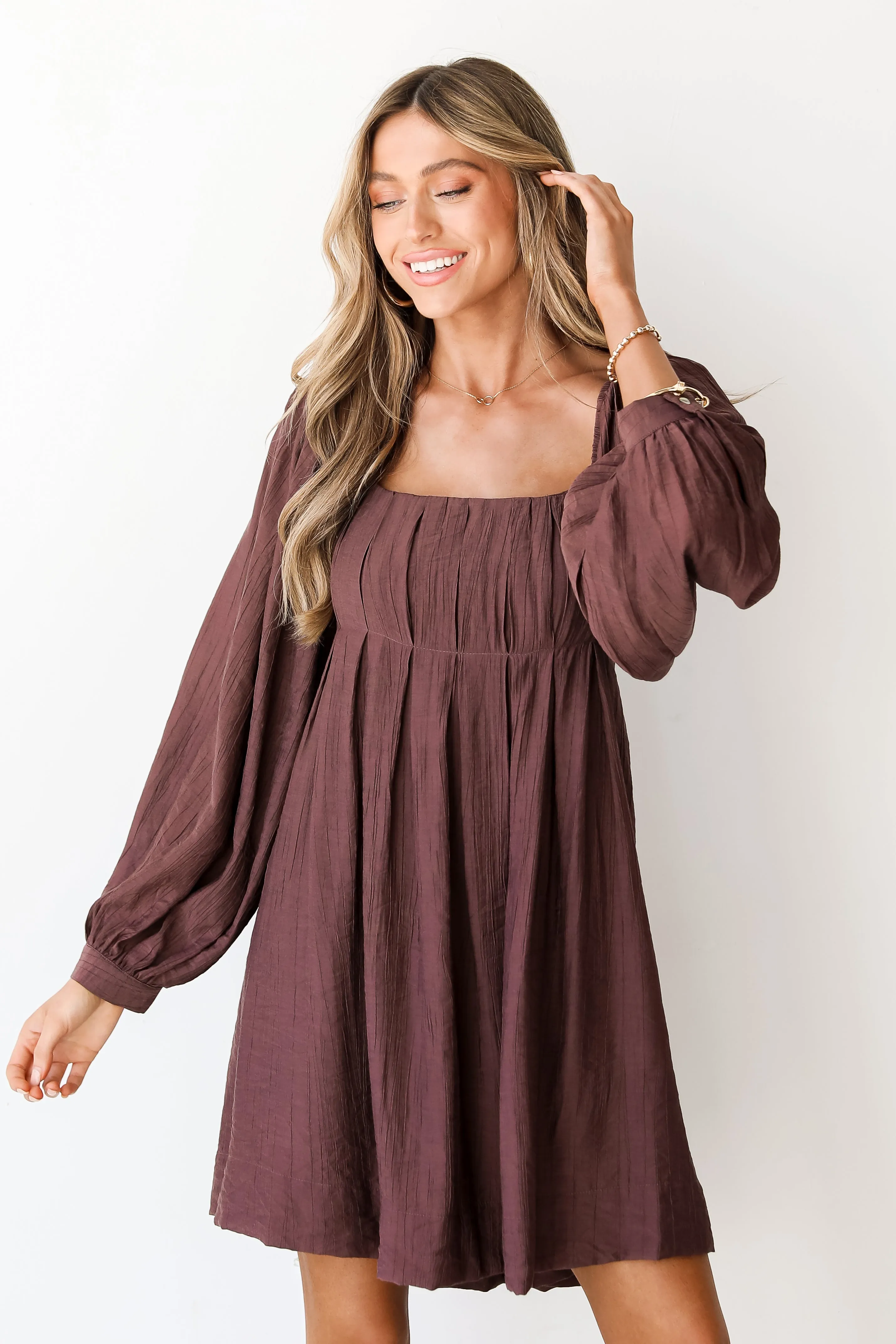 FINAL SALE - Spring Sensation Babydoll Mini Dress