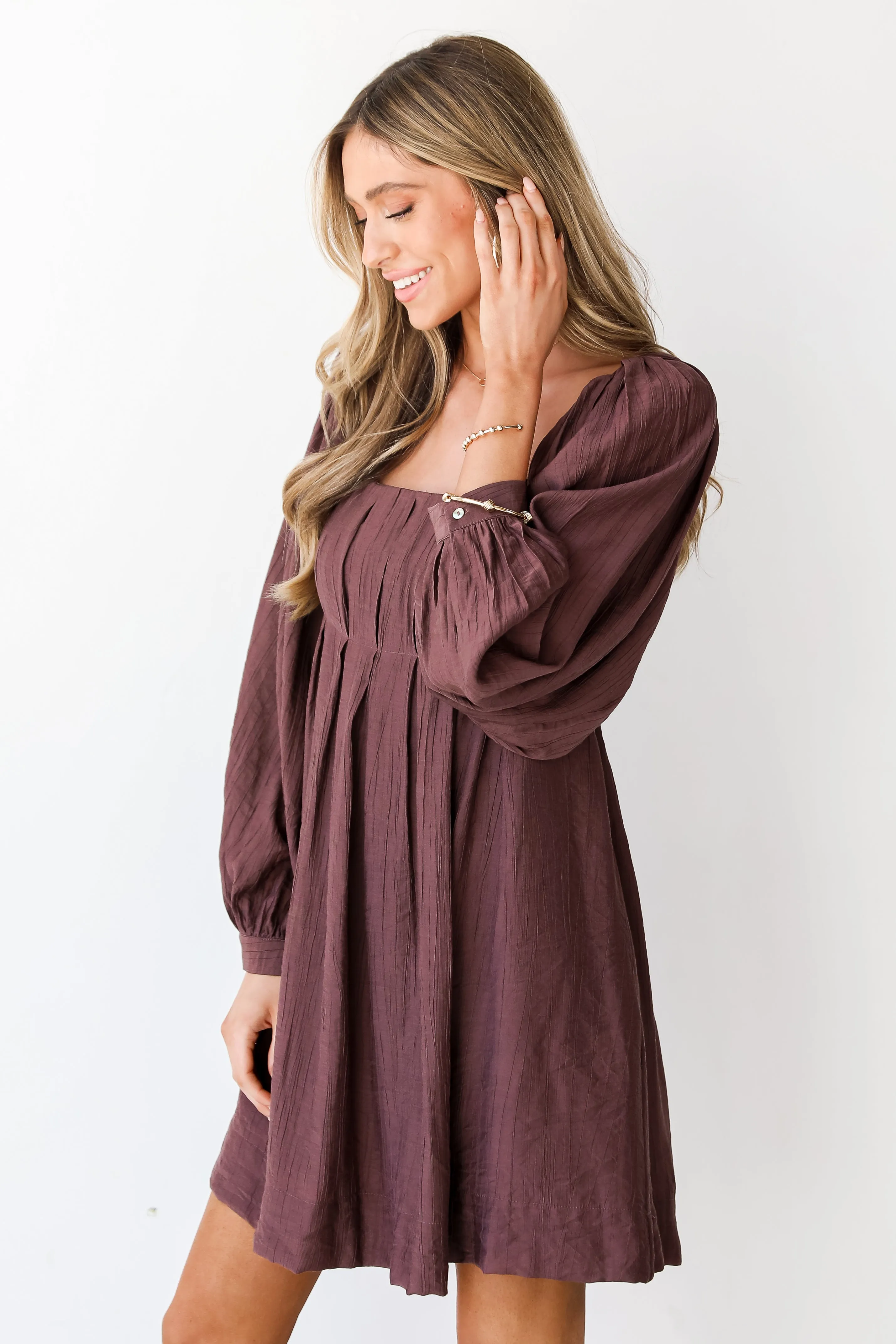 FINAL SALE - Spring Sensation Babydoll Mini Dress