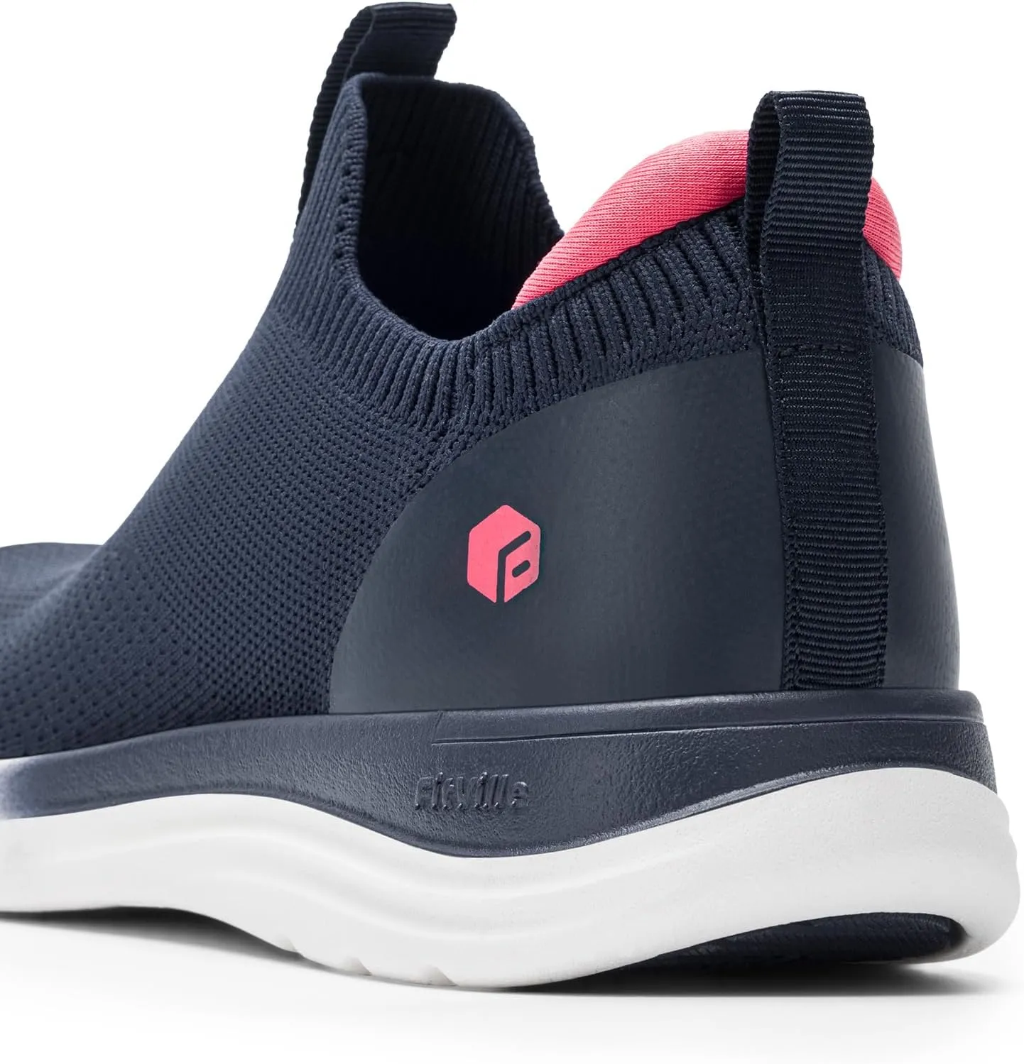 FitVille Women's Extra Wide Slip on Shoes, Wide Walking Shoes Arch Support Casual Sneakers Comfortable Orthopedic Shoe for Plantar Fasciitis Neuropathy