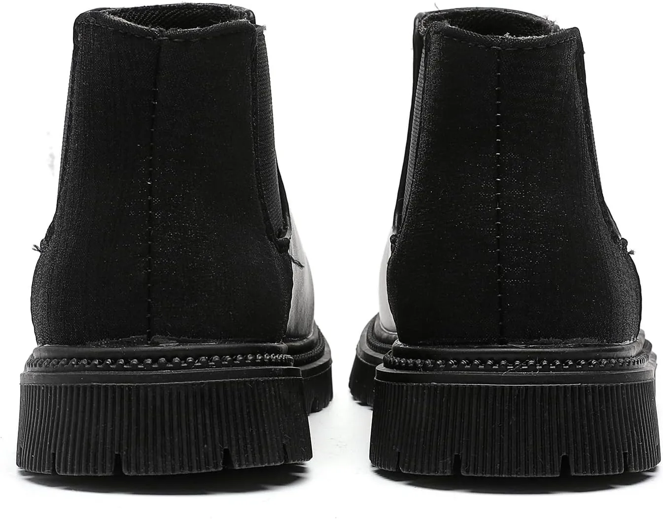 Girls Ankle Boots Chelsea Boots Fashion Side Zipper Boots Lace Up Waterproof Combat Shoes for Toddler/Little Kid