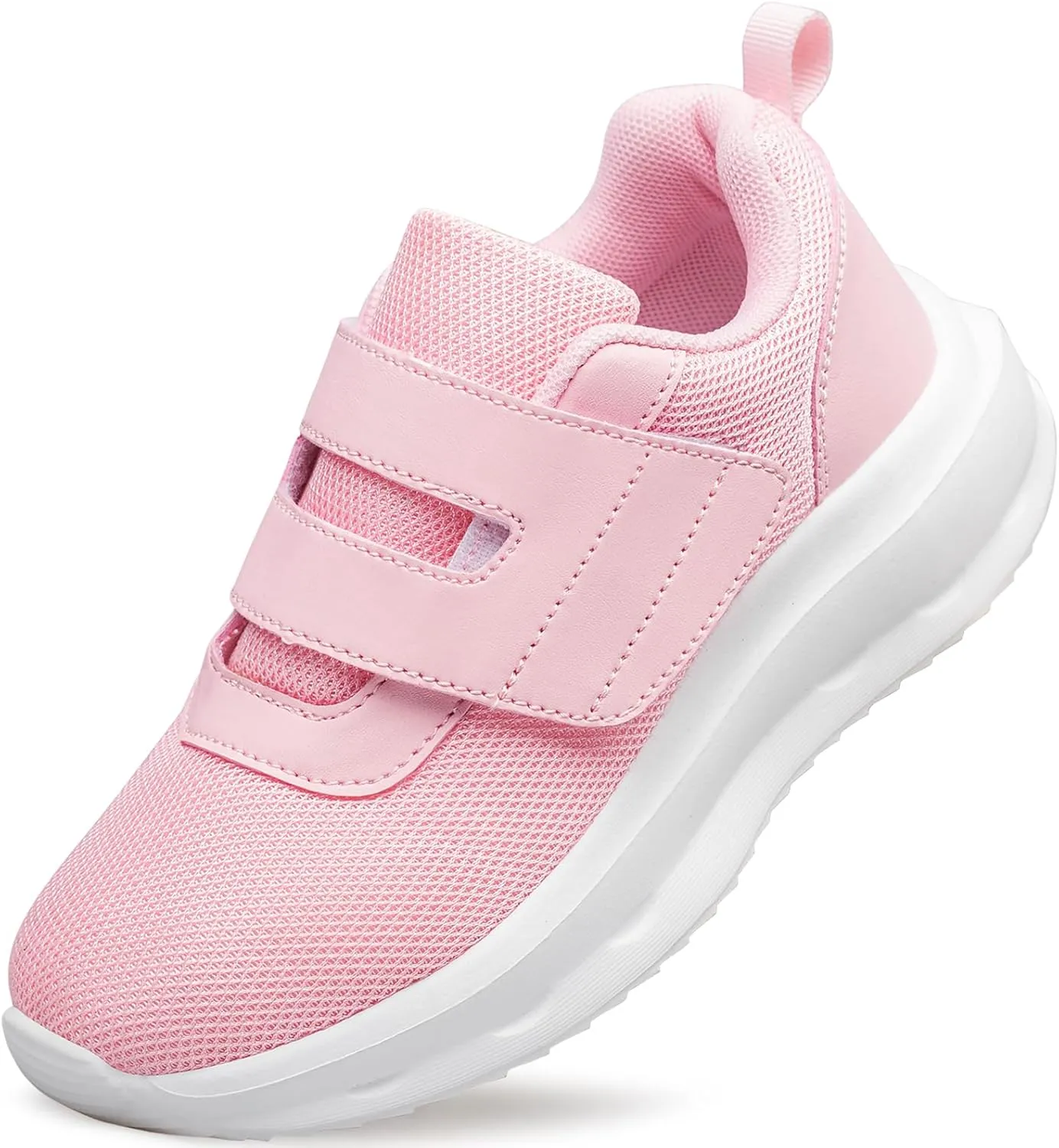 Girls Shoes Kids Running Sneakers Toddler Sports Tennis Shoes Zapatillas para niñas Fitness Athletic Breathable Lightweight Child Pink Size 7.5