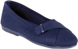 Gloria Vanderbilt Women's Ballet Flat, Comfortable Round Toe Cross-strap Design Dressy Work Flats Shoes for Women