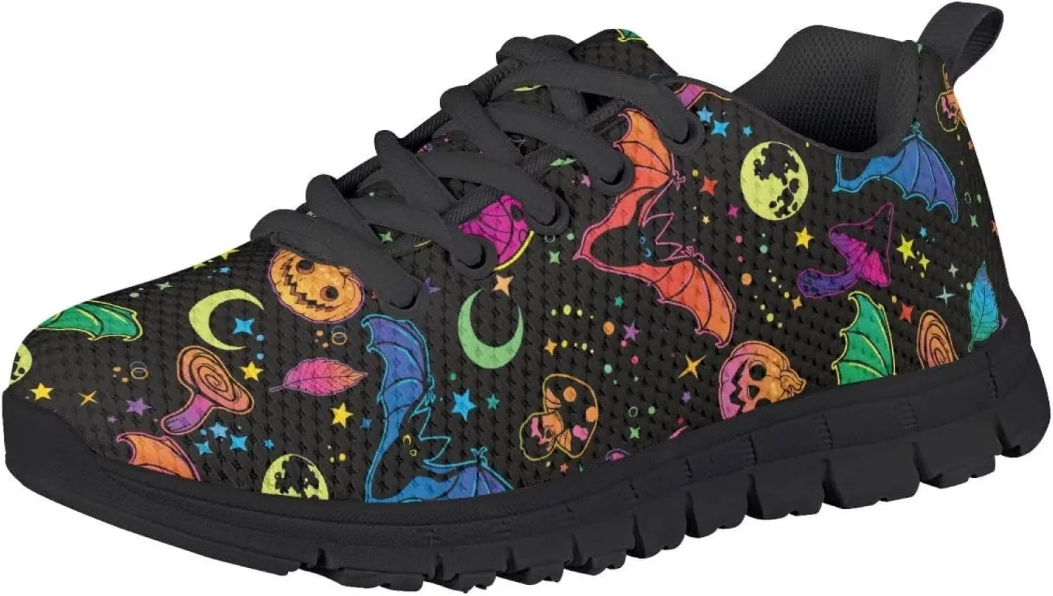 Gomyblomy Unisex Child Breathable Ultralight Mesh Rubber Flat Shoes, Suitable for Gym Sports Tennis Jogging