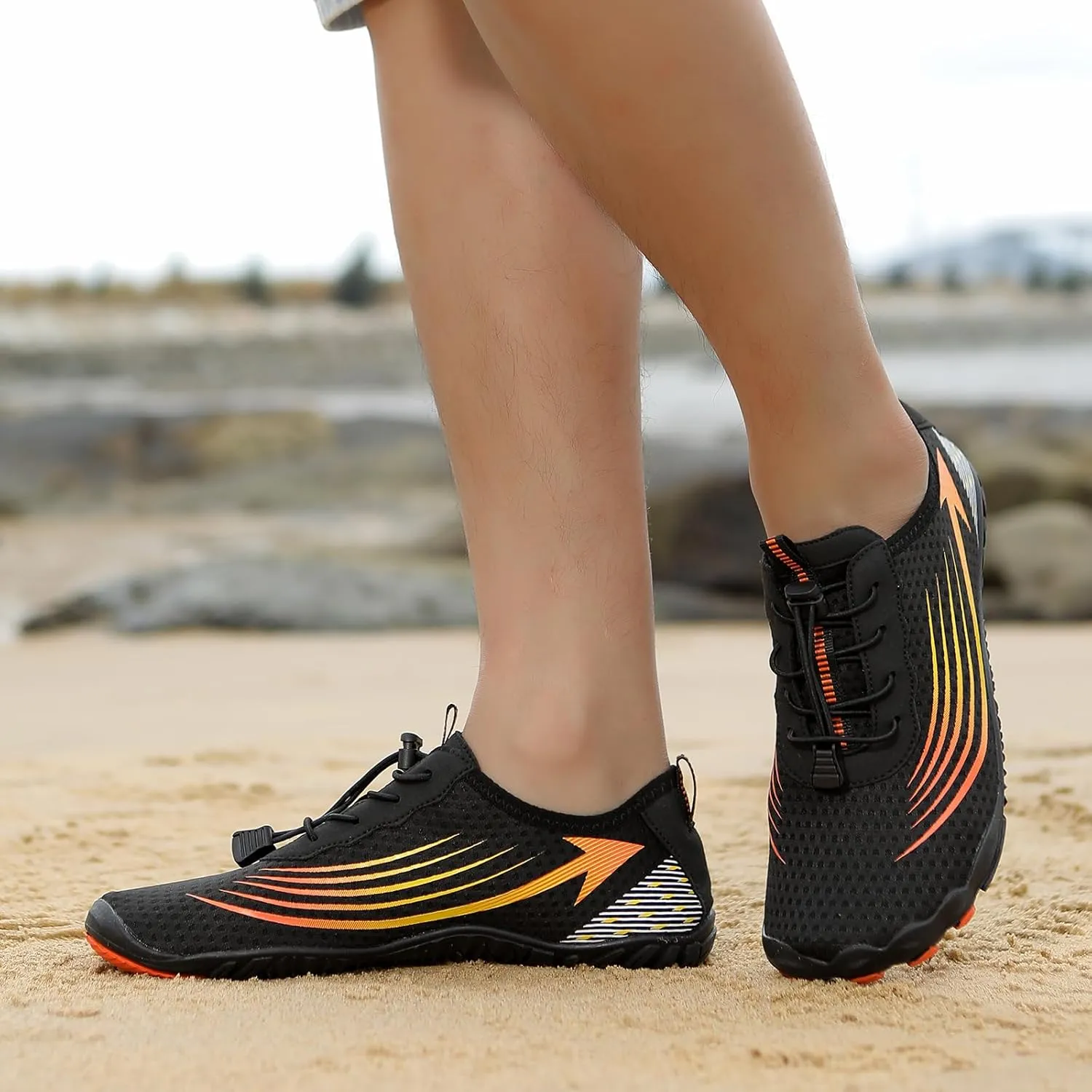 Grounded Barefoot Footwear for Women Men, Hike Barefoot Shoes for Women Men, Minimalist Wide Toe Box Footwear, Zero Drop, as Athletic Cross - Trainers and Fashion Sneakers
