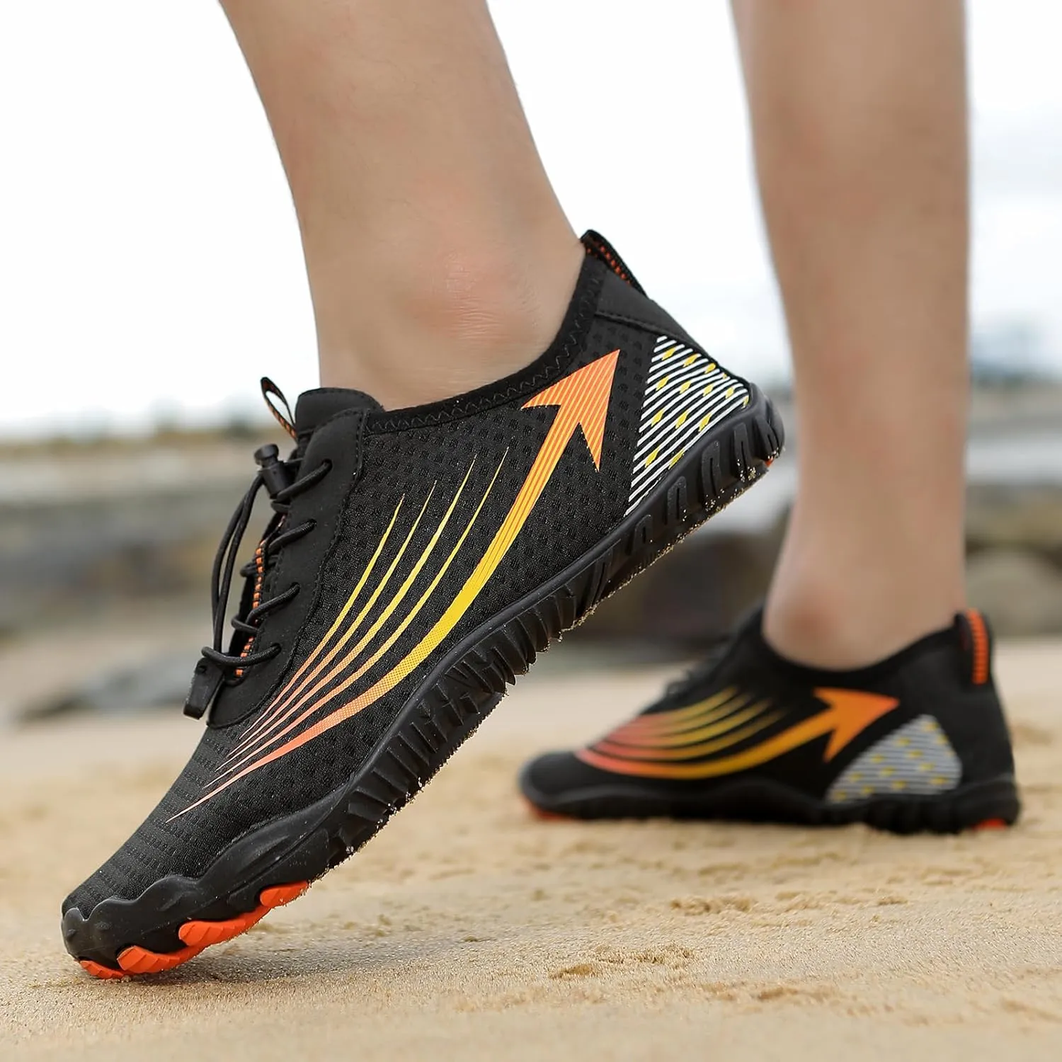 Grounded Barefoot Footwear for Women Men, Hike Barefoot Shoes for Women Men, Minimalist Wide Toe Box Footwear, Zero Drop, as Athletic Cross - Trainers and Fashion Sneakers