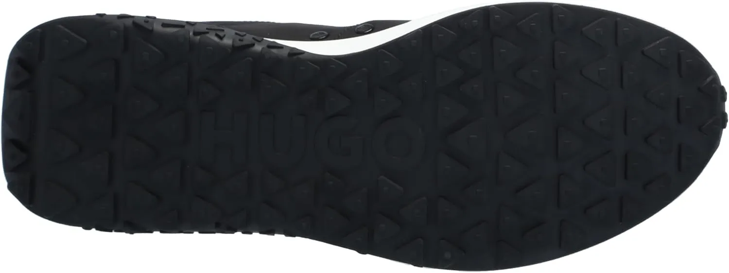 HUGO Men's Running Style Mix Material Sneakers