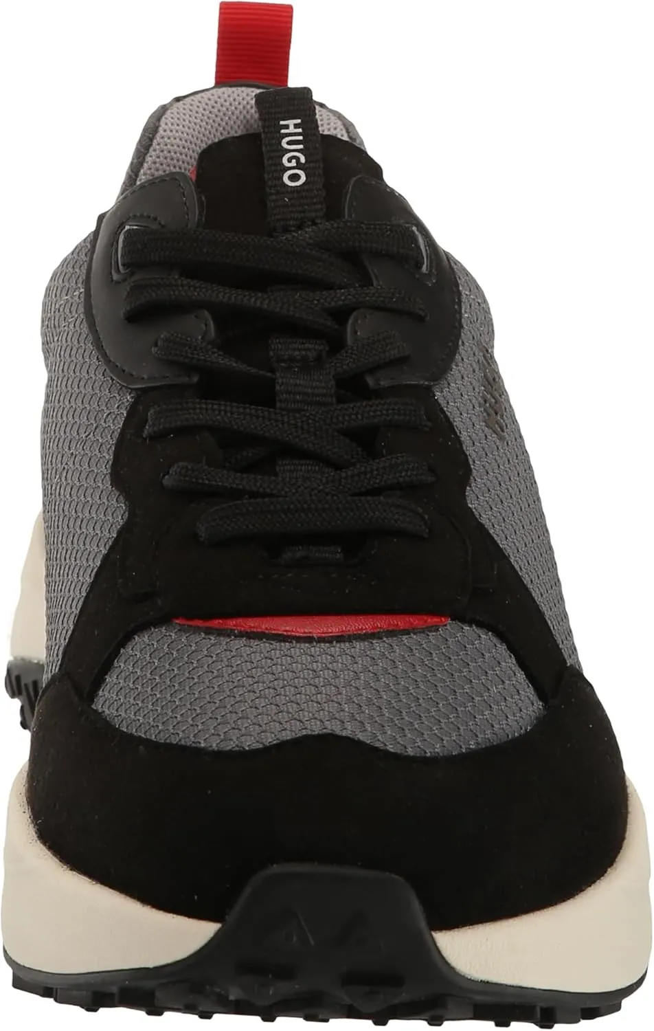 HUGO Men's Running Style Mix Material Sneakers
