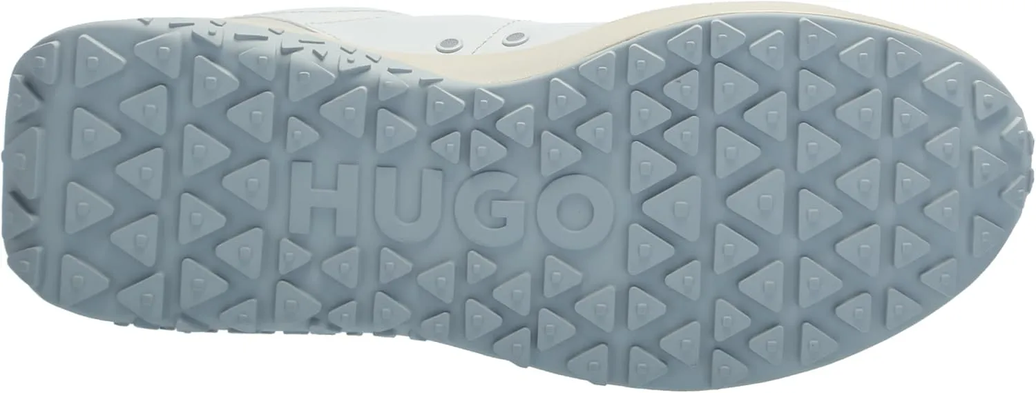 HUGO Men's Running Style Mix Material Sneakers