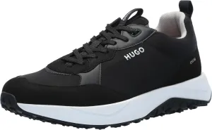 HUGO Men's Running Style Mix Material Sneakers