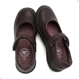 JABASIC Girls Mary Jane Flats School Uniform Dress Shoes