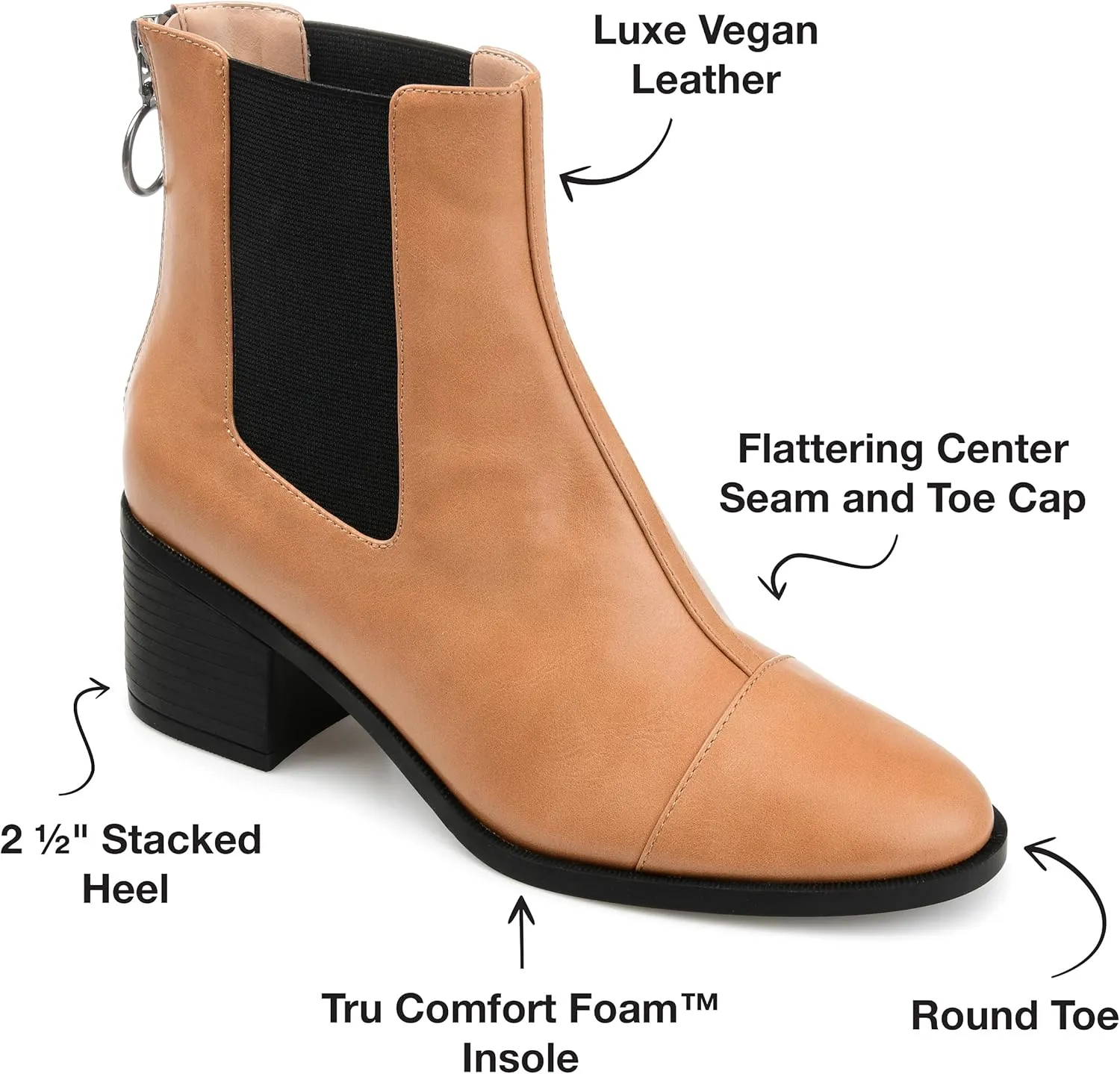 Journee Collection Women's Ankle Boots and Booties