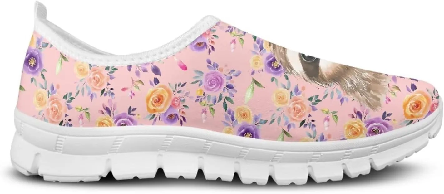 JoyLamoria Hummingbird Sneakers Low Top Flats Loafer Lightweight Walking Travel Shoes Girls 2025 Fashion Boat Shoes