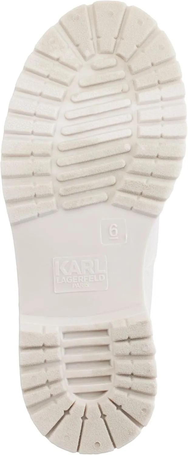 KARL LAGERFELD womens Topanga Rain Combat Boot