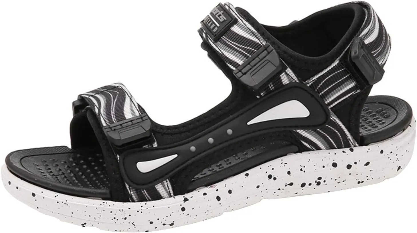Kids Boys Summer Sports Sandals Outdoor Hiking Beach Open Toe Lightweight Breathable Non Slip Casual Walking Shoes